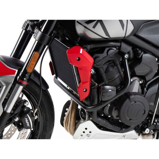 Defensas negras Hepco&amp;Becker para Triumph Trident 660 '21-