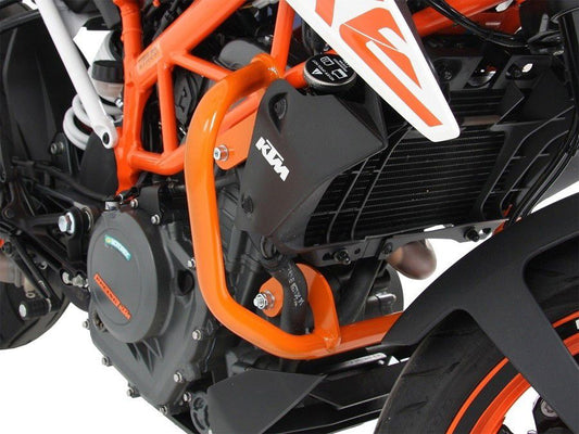 Defensas naranja Hepco&amp;Becker KTM DUKE 125 '17-20