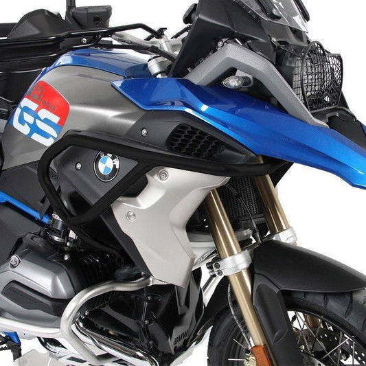 Barra de protección superior (protección del depósito) negra Hepco&amp;Becker BMW R1200GS LC '17-'18
