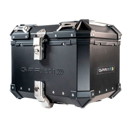 Baúl superior ALPI-TECH 35L negro con placa de montaje universal