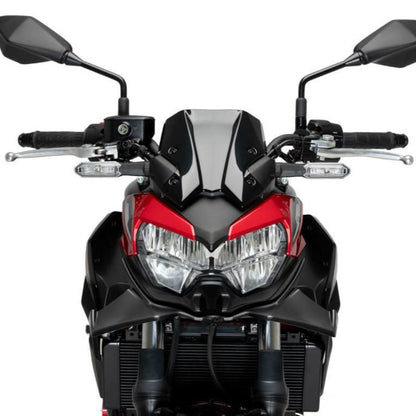 Alerón delantero Naked Negro Mate Puig para Kawasaki Z650 '21-