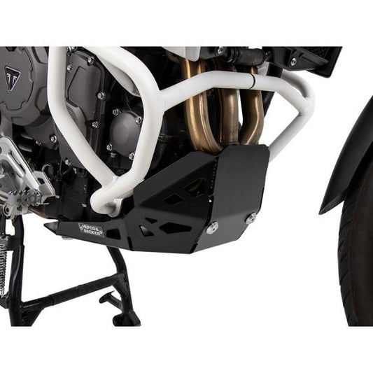 Tapa del cárter negra Hepco&amp;Becker Triumph Tiger 850 Sport '21-