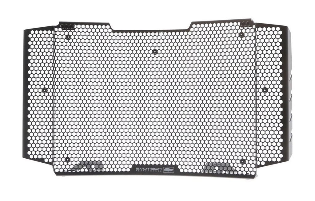 Cubierta del radiador negra Evotech Performance KTM 790 Duke '18-22