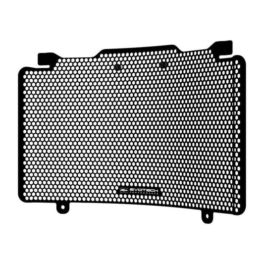 Cubierta de radiador negra Evotech Performance DesertX