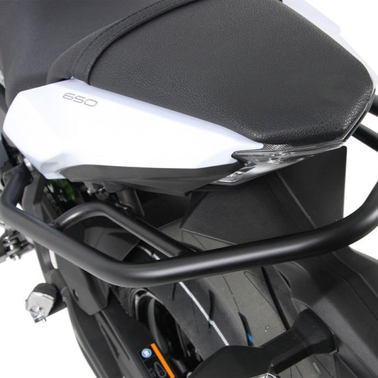 Barra de protección trasera negra Hepco&amp;Becker Kawasaki Z650 '17-