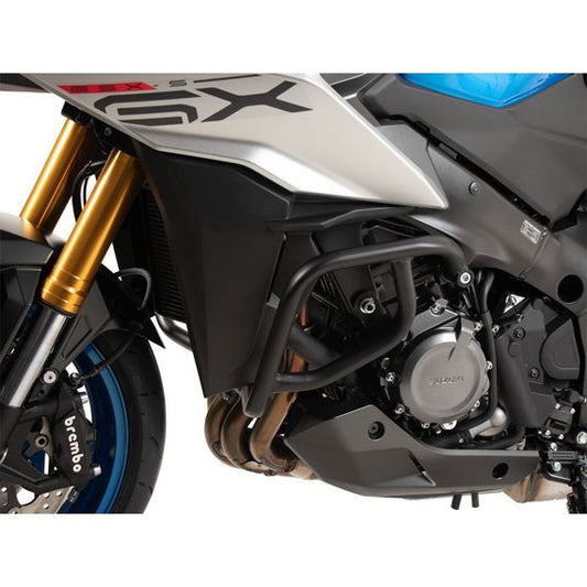 Barra de protección negra Hepco&amp;Becker Suzuki GSX-S1000GX '24-