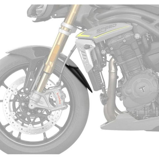 Extensión de guardabarros delantero Puig negro Triumph Speed Triple RS '21-