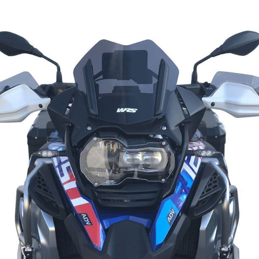 Ventana de repuesto modelo rally WRS BMW R1200GS '13-17 / R1250GS '18 - tintada oscura