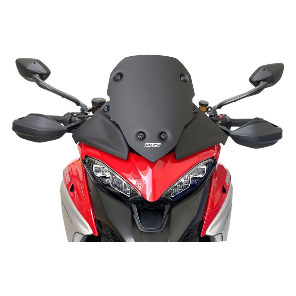 Parabrisas deportivo WRS negro mate Multistrada V4S
