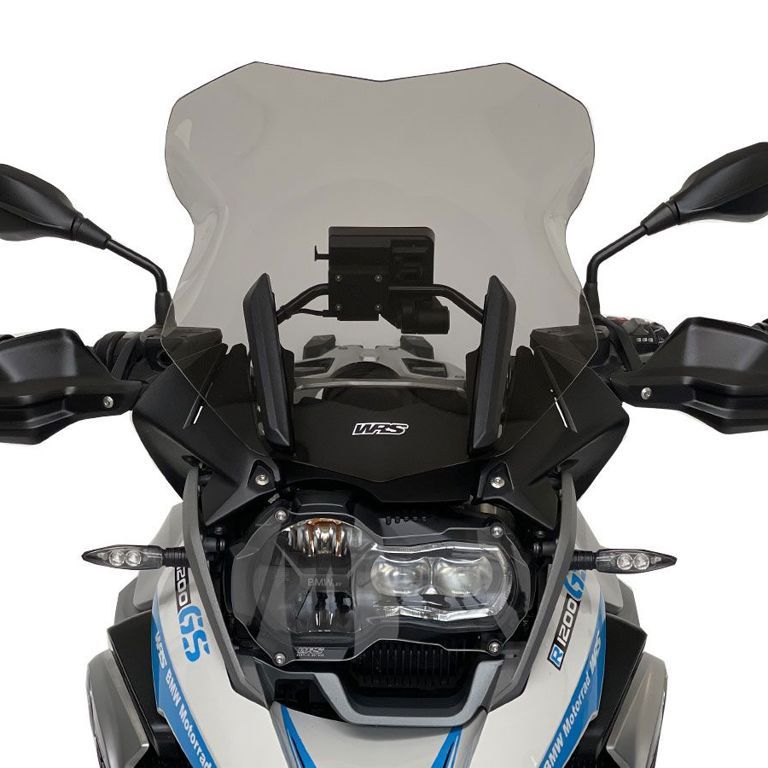 Parabrisas de repuesto intermedio WRS BMW R1200GS '13-17 / R1250GS '18- tintado claro