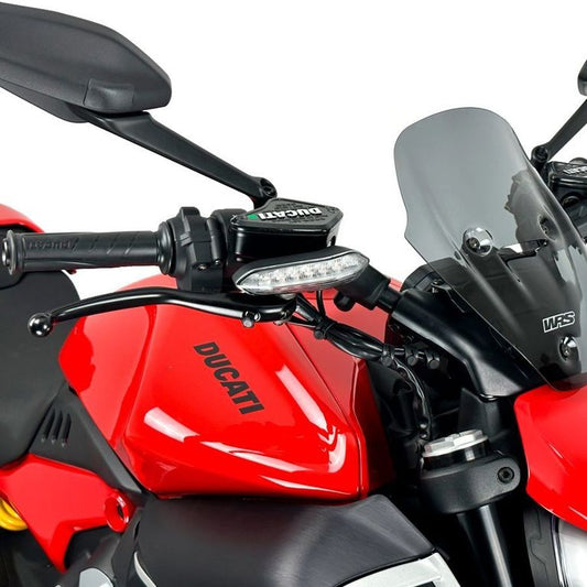 Parabrisas de repuesto modelo Sport WRS Ducati Diavel V4 '23 - tintado oscuro