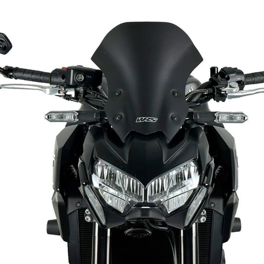 Parabrisas de repuesto modelo Touring WRS Kawasaki Z900 '20 - negro mate