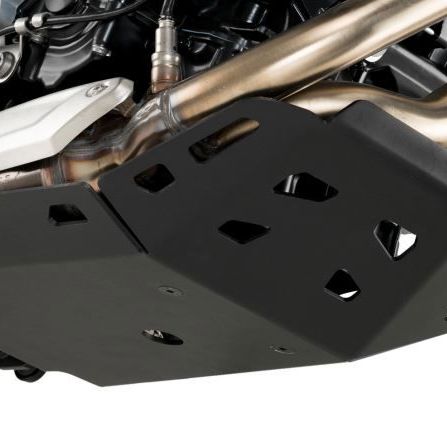 Placa de cárter de aluminio negro Puig BMW F750/850/900GS