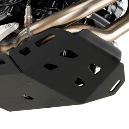Placa de cárter de aluminio negro Puig BMW F750/850/900GS