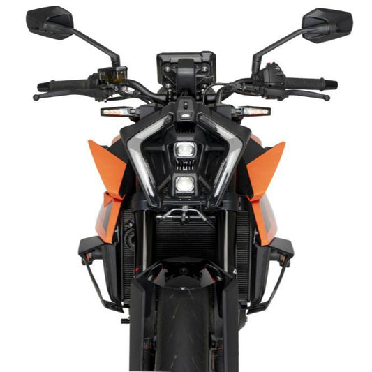 Alerón lateral Downforce Naked de Puig para la KTM 990 Duke '24 - aspecto carbono