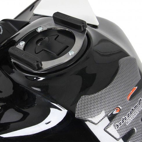 Anillo de depósito Lock-it Hepco&amp;Becker para tapa de combustible KTM con 7 orificios para tornillos