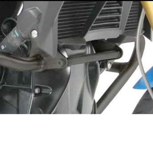 Soporte de conexión plateado para barra de protección Hepco&amp;Becker BMW R1200RS '15-/ R1200R '15-/ R1200GS LC '13-