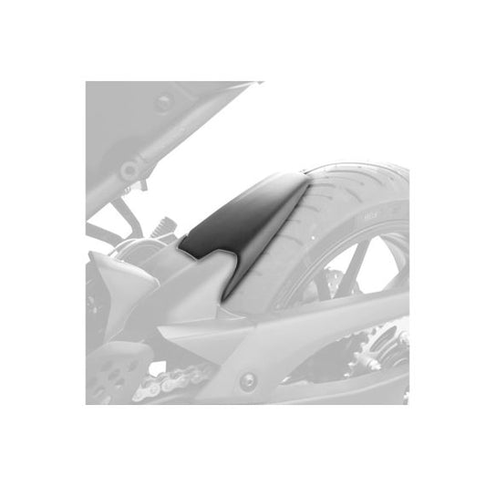 Extensión de guardabarros trasero negro mate para el guardabarros original Yamaha MT-07 / TRACER