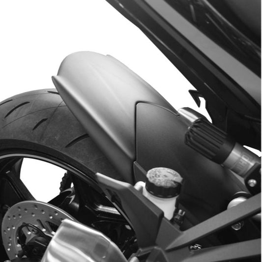 Extensión de guardabarros trasero Puig, negro mate, para el guardabarros original Kawasaki Versys 1000 '19-