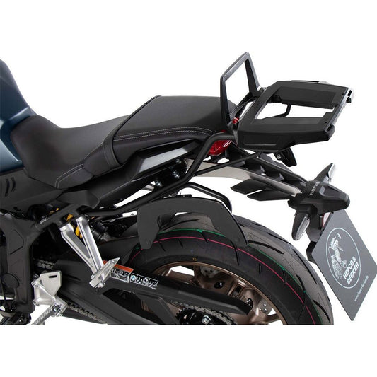 Portaequipajes superior negro Alurack Hepco&amp;Becker Honda CB650R '21-