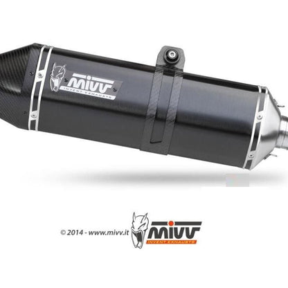 Silenciador MIVV Speed Edge de acero negro BMW R1200GS LC '13-