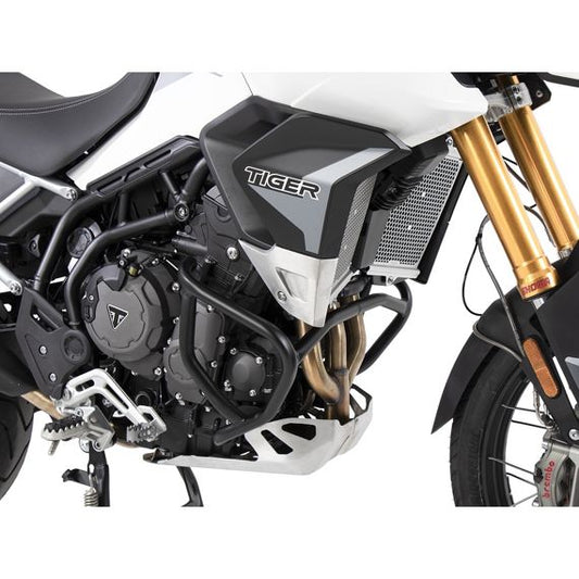 Barra de protección negra Hepco&amp;Becker Triumph Tiger 900 Rally / GT / PRO '20-