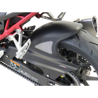 Guardabarros trasero sport-line negro mate con malla plateada Honda CB750 Hornet '23-