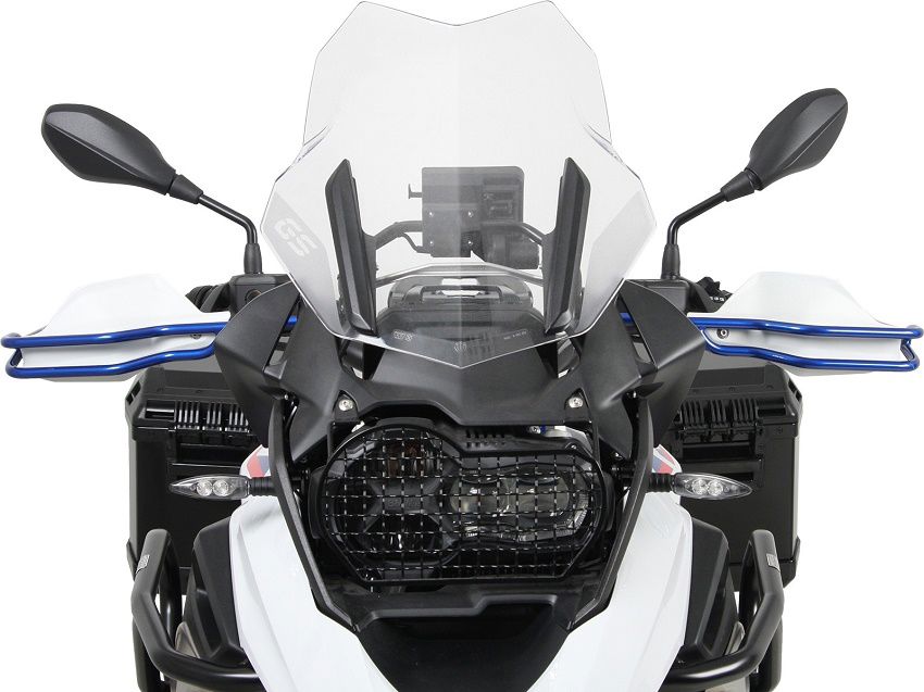Soportes de protección para guardamanos azules Hepco&amp;Becker BMW R1250GS LC '18-