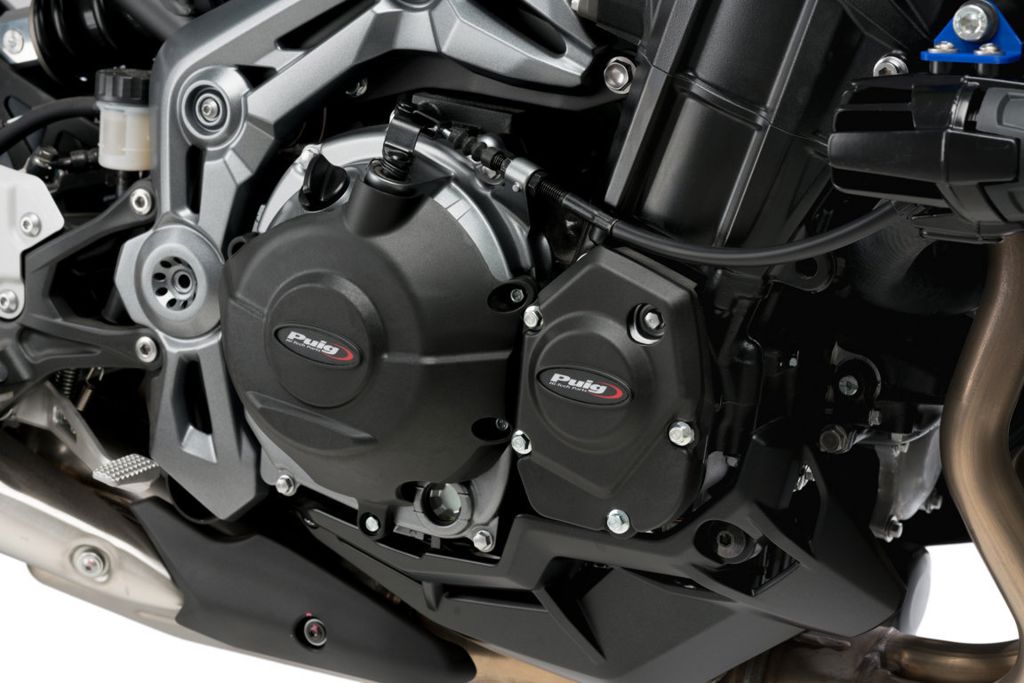 Juego de tapas de motor 3 piezas Puig Kawasaki Z900 '17- / Z900SE '22-