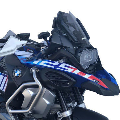Ventana de repuesto modelo rally WRS BMW R1200GS '13-17 / R1250GS '18 - tintada oscura