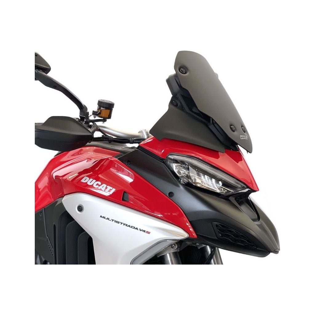 Parabrisas deportivo WRS negro mate Multistrada V4S