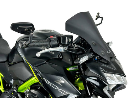 Parabrisas de repuesto modelo Touring WRS Kawasaki Z900 '20 - negro mate