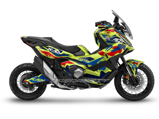 Kit gráfico completo para la X-ADV 750 (2025~) – Edición Fluo AF-FYBL