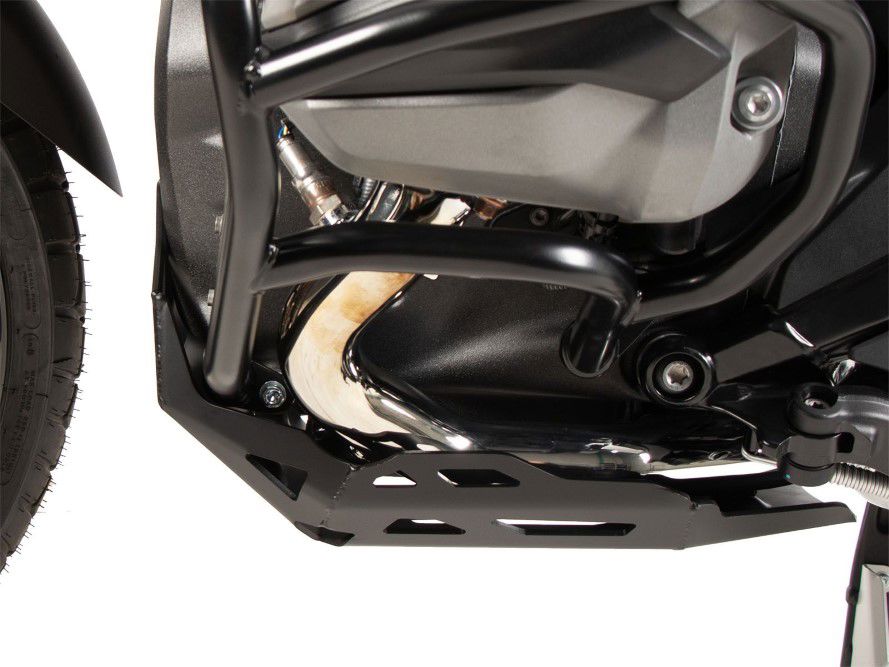 Placa de cárter de aluminio negro Hepco&amp;Becker BMW R1300GS '23-