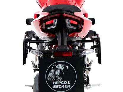 Portabolsas C-Bow negro Hepco&amp;Becker Ducati Streetfighter V4 / S '20+