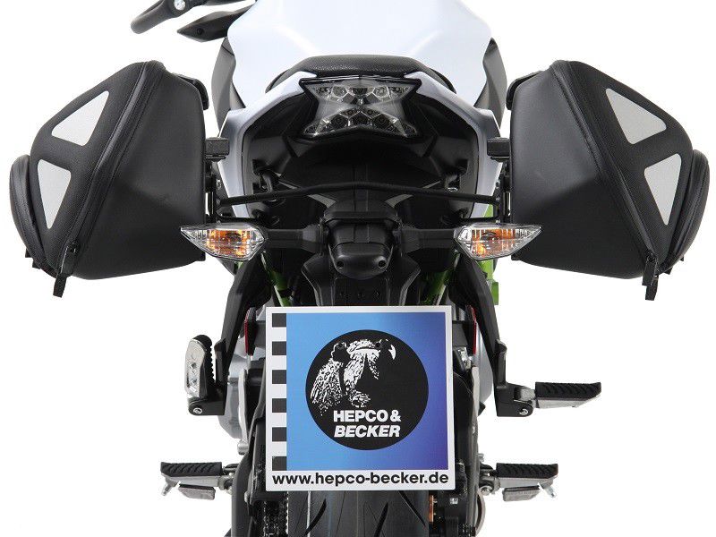 Portaequipajes C-Bow negro Hepco&amp;Becker Kawasaki Z650 '17-