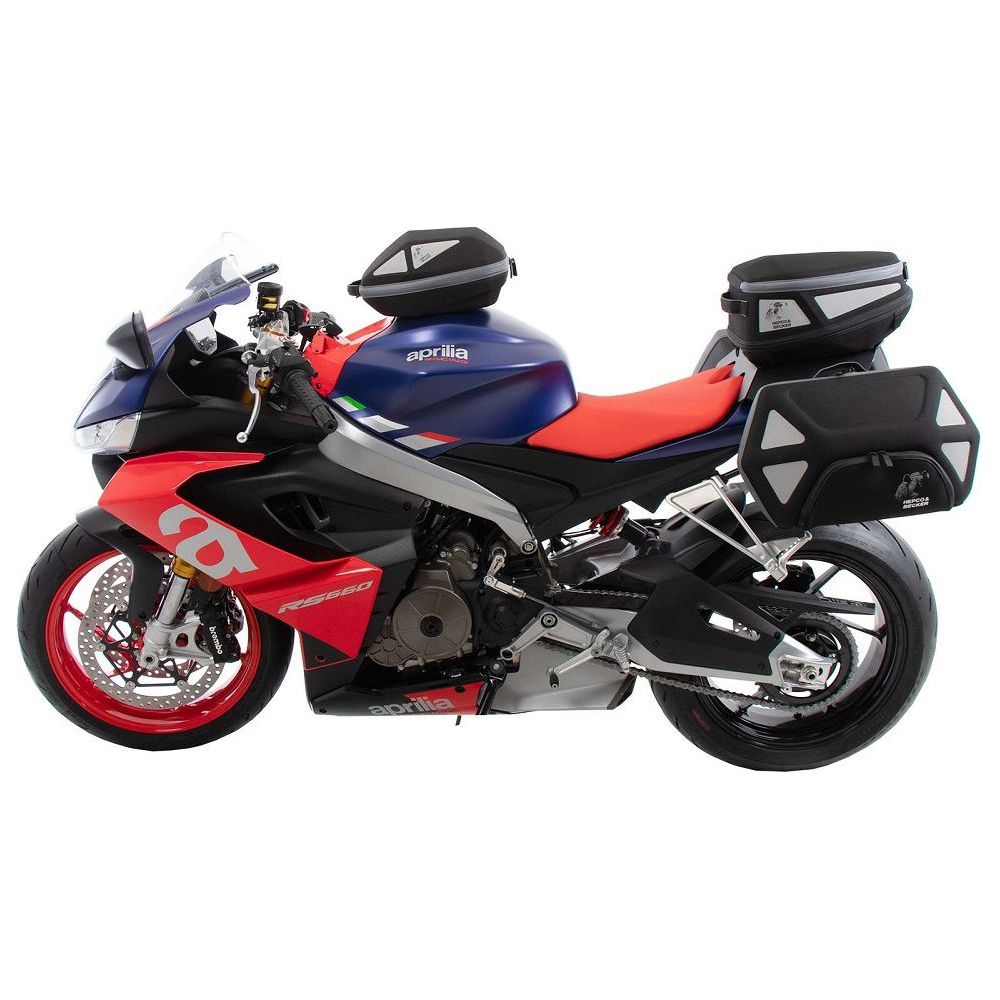 Portaequipajes C-Bow negro Hepco&amp;Becker Aprilia RS/Tuono 660 '20+