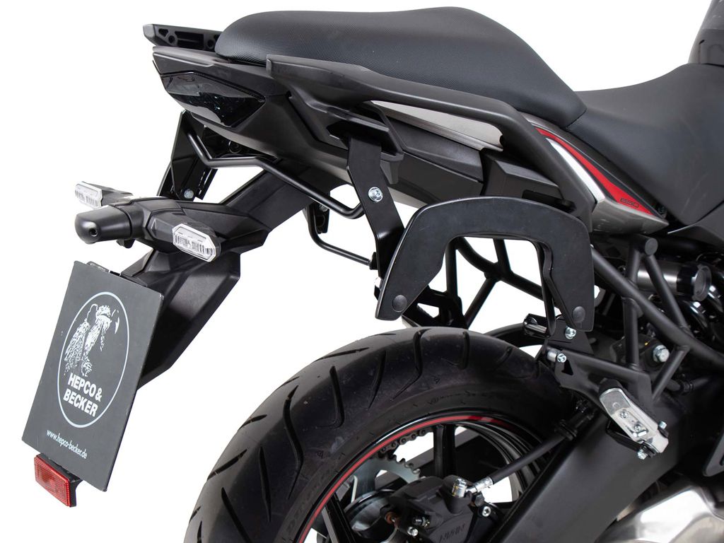 Portaequipajes C-Bow negros Hepco&amp;Becker Kawasaki Versys 650 '15-21