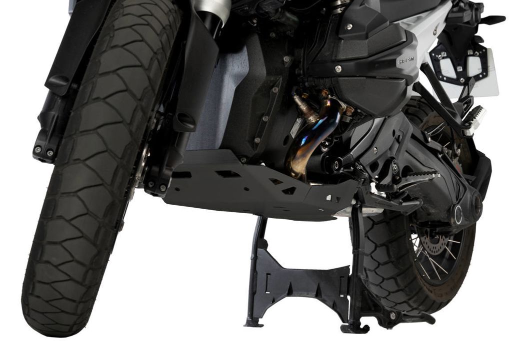 Placa de cárter de aluminio negro Puig BMW R1300GS '23-