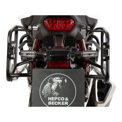 Portaequipajes negro Lock-it Hepco&amp;Becker para Honda CB750 Hornet '23-