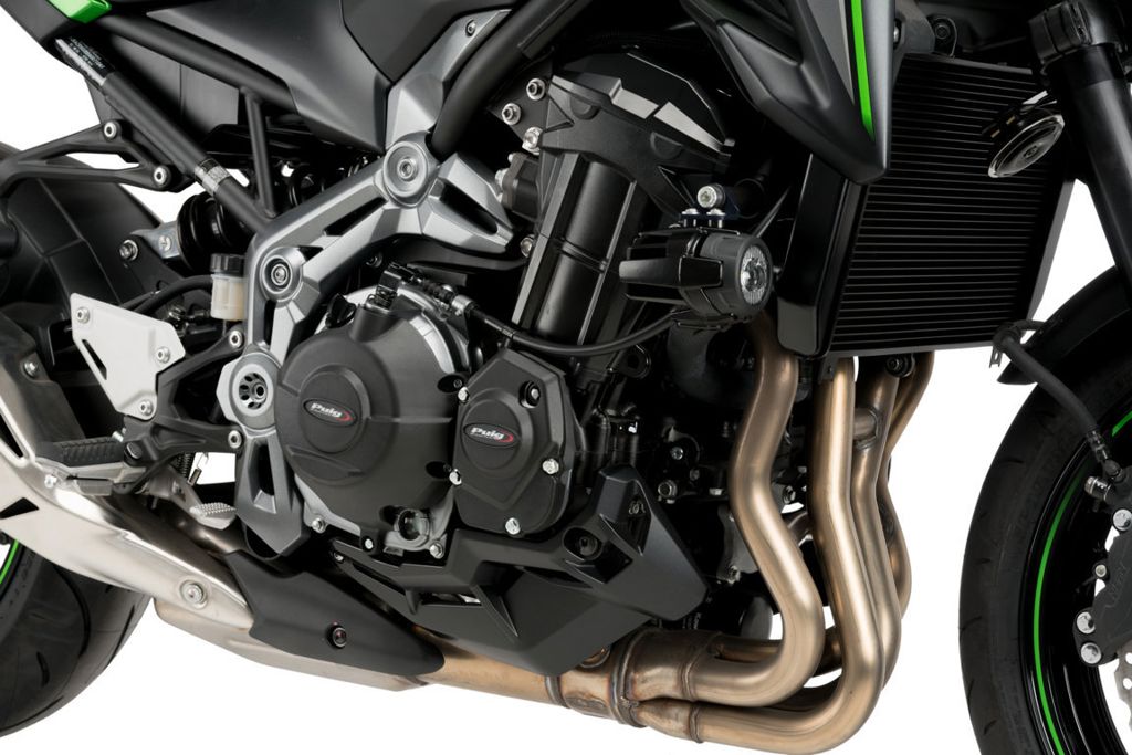 Juego de tapas de motor 3 piezas Puig Kawasaki Z900 '17- / Z900SE '22-