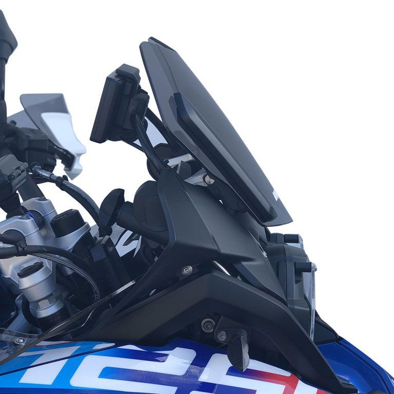 Ventana de repuesto modelo rally WRS BMW R1200GS '13-17 / R1250GS '18 - tintada oscura