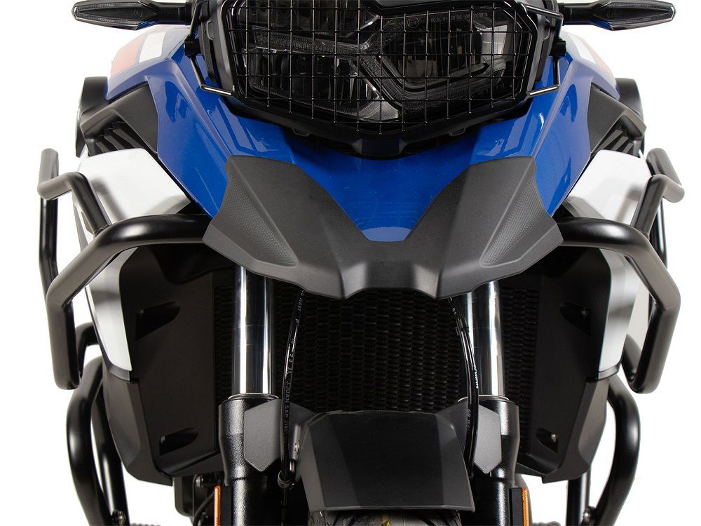 Barra de protección negra sobre Hepco&amp;Becker BMW F750GS '18-23