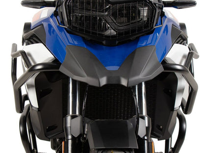 Barra de protección negra sobre Hepco&amp;Becker BMW F750GS '18-23