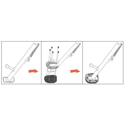 Extensor de caballete lateral Puig Honda NC750X / X-ADV '21-