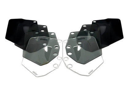 Deflectores de viento más WRS tintados oscuros BMW R1300GS '23-
