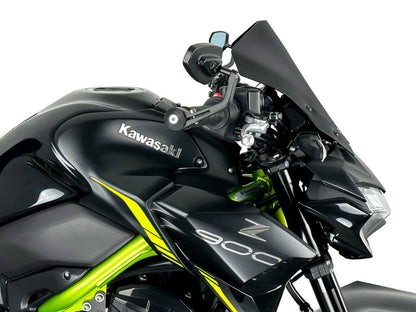 Parabrisas de repuesto modelo Touring WRS Kawasaki Z900 '20 - negro mate