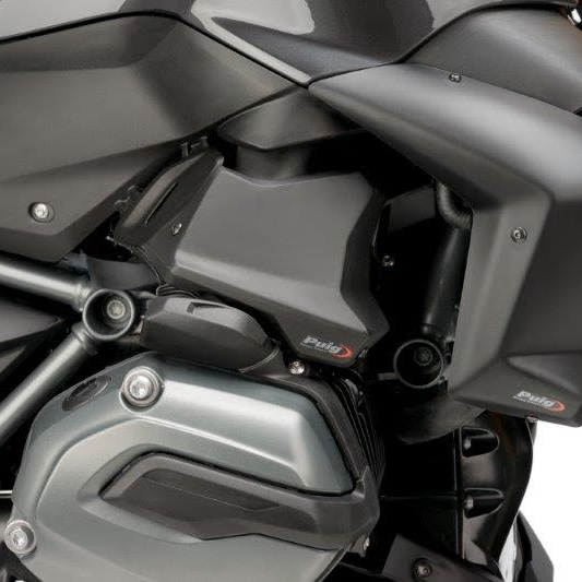 Paneles tapa inyectores Puig (juego) negro BMW R1200GS '13- / R1250GS '18-