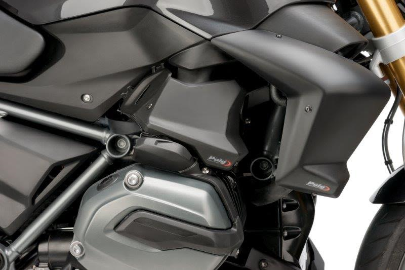 Paneles tapa inyectores Puig (juego) negro BMW R1200GS '13- / R1250GS '18-
