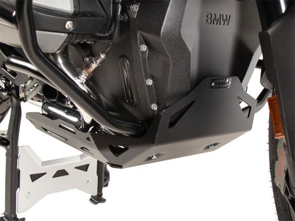 Placa de cárter de aluminio negro Hepco&amp;Becker BMW R1300GS '23-